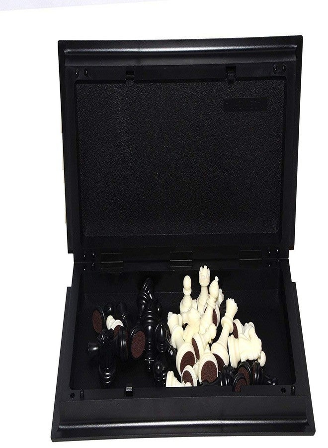 KERFORA Magnetic Chess Board Games, Small Portable Folding Chess Travel Set Classic Backgammon Sets and Checkers, Mini Party Travel Family Game - Image 3